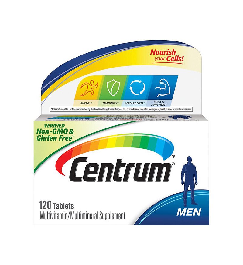 Centrum Men, Complete Multivitamin Multimineral Supplement Tablet