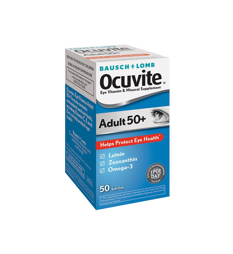 Ocuvite Vitamin and Mineral Supplement with Lutein Tablets