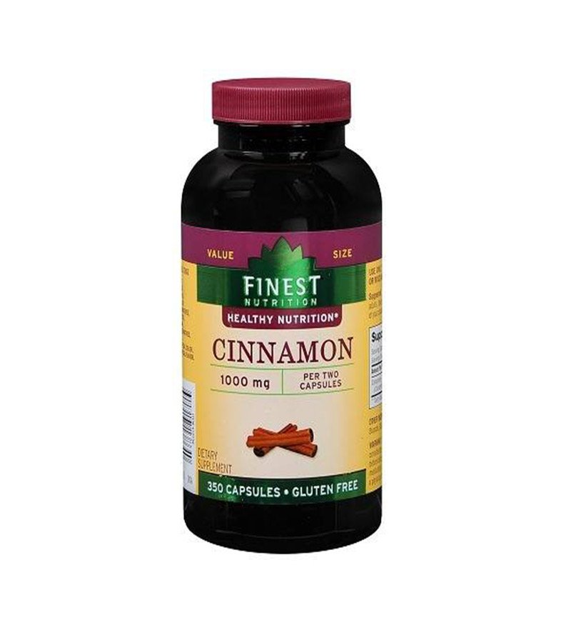 Finest Nutrition Cinnamon 1000mg, Capsules